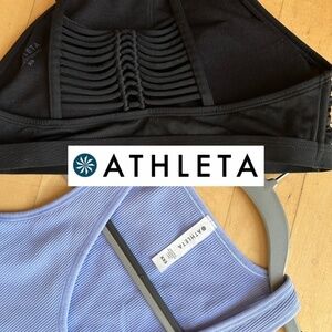 Athleta Set of 2 sports bras, XS & XXS,   G985